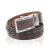 Factory Price Crocodile Genuine Leather Belt Modern Style For Men Brown Color MOQ 1 Piece