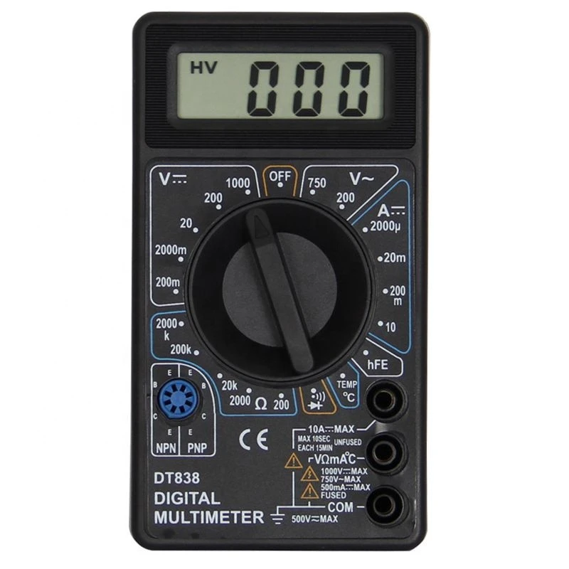 Factory price DT838 CE Small digital multimeter