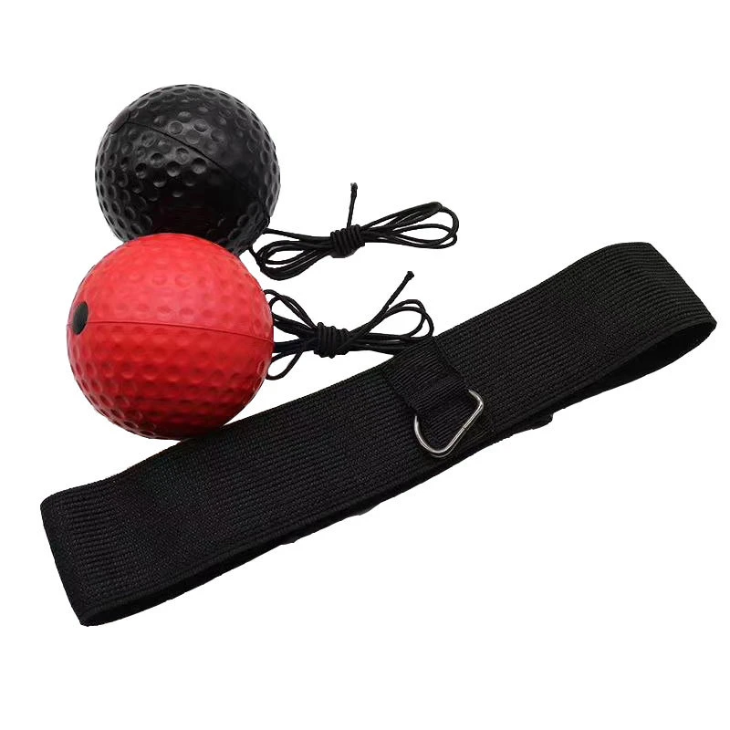 Factory Price Kick Boxing Reflex Ball Head Band Fighting Speed Training Punch Ball Exercise Equipment Sports Accessories