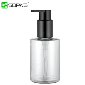 Factory production 150ml Pet plastic lotion pump bottle for cosmetic use packaging pack
