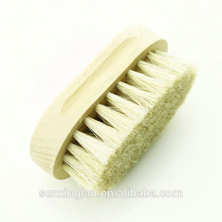 Factory Supplying Customized Logo Wood  Bath Body Brush