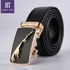 Factory Wholesale high quality Man Plate genuine leather Belts