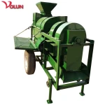 Farm Agriculture Corn Husker Sheller Shelling Husk Peeling Machine