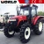 Import farm equipment 110hp 4wd farm tractor with front loader from China