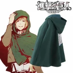 Fashion Anime no Kyojin Cloak Cape Clothes Cosplay Costume Fantasia Attack on Titan Plus Cloak With Real Photo