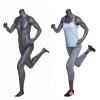 Fashion Cheap Sport  Black Female Headless Fiberglass Mannequin Running Dummy Dressmaking for Window Clothes Display