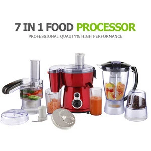 fashion design 7 in 1 electric multifunctional food processor for kitchen appliances