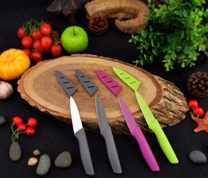 Fashion non stick paring knife with blade cover