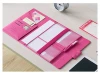 Fashion Office Business Conference Files 6 Colors A4 PU Leather Folder Organizer