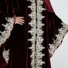 Fashion Style Kaftan Islamic Clothing Denim Jubah Elegant Burkha With Sexy Abaya