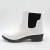 Import Fashion Women Rainboots White PVC Ankle Boots from China