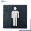 Fast Delivery ABS Toilet Sign In Door Plates Size