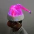 Import Fiber Optic Fabric Light Up Christmas Santa Hat with LED Lights from China