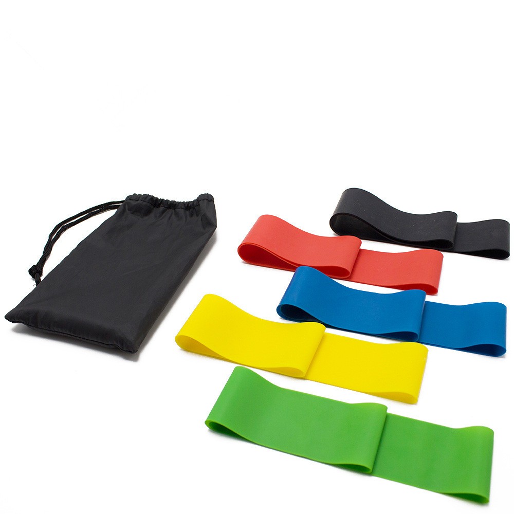 Fitness Exercise Latex bands Resistance Loop Bands for Strength Training and Physical Therapy