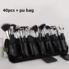 FIYAN High Quality Professional 40pcs Private Label Makeup Brushes Beauty Tools Soft Synthetic Nylon Hair Make up Brush Set