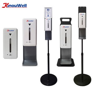 Floor Standing Electronic Induction Soap Dispenser Touchless