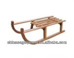 Foldable Wooden Snow Sled