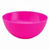 Food grade  colorful PP round fruit snack plastic bowl