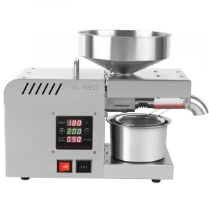 Food Grade Stainless Steel Cold Press Healthy Oil Seeds Pressers Press Machine For Small Business