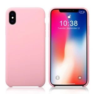 For iphone XR 7 8 X XS Max Case Shockproof Silicone Phone Case Mobile Cover Rubber Silicon Color Shell Case