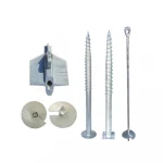 Foundation Systems earth anchor ground screw anchor spiral pile