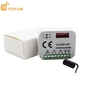 Foyum Wholesale Trade 2 Channel RX MULTI 300-868MHZ AC/DC 9-30V Receiver For Garage Door Electronic Lock Light