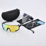 Free Sample 3 Sets of Lens Uy076 Outdoor Photochromic Cycling Sunglasses Sports Polarized