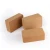 Import Free Sample Custom Exercise Cork Yoga Block Set Premium Quality Non-Slip Natural Cork Yoga Blocks Brick from China