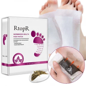 Free Sample High Quality Bamboo Vinegar Detox Foot Patches