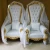 Import french baroque Factory Direct King Hotel Used Queen Throne Chair from China