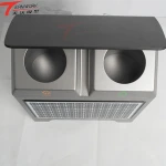 Fresh design recycle abs plastic box CNC rapid prototype