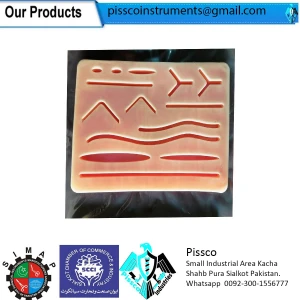 From Factory Medical Students Suture Pad | Medical Students Suture Pad 3 Layered Surgical Kit | Made by Pissco Pakistan PK
