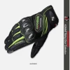 Full Finger Motorcycle Racing Gloves Carbon Fiber Moto Gloves Leather Breathable 3D Motocross Riding Gloves GK-167
