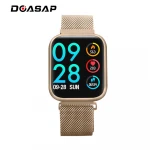 Full Touch P80 Smart Watch with Heart Rate Blood Pressure Monitor Pedometer Fitness Tracker Smartwatch For Android Huawei IOS