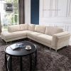 Furniture L shaped modern fabric sofa sectional