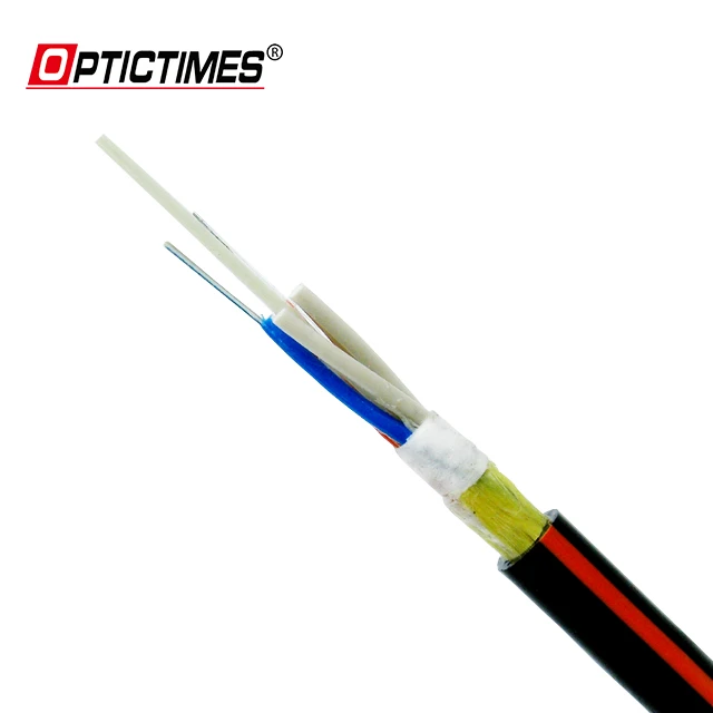 g.652 g.655 Single Mode No Metal ADSS Optic Fiber Cable De Fibra Optica ADSS Fiber Optic Cable