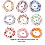 Gaby Abdominal handmade belly chain cotton thread  waist beads tie on  colored waist chain   body jewelry