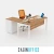 Import Galaxy Desk With Side  [Turkish Office Furniture Factory - Executive & Modern Office Desk -Cagin Office Turkey] from Republic of Türkiye