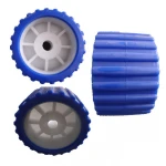 Galvanized Boat Trailer parts Wobble Rollers rubber pu Wobble Rollers