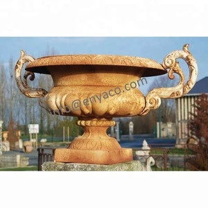 Garden Planter / Urn /Pot with handles in antique color