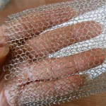 gas liquid knitted wire mesh/moisture separator/SS knitted mesh for demsiter
