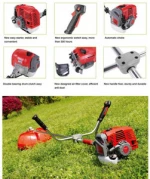 Gasoline Grass Trimmer Brush Cutter Economic Agriculture Brush Cutter M-BC330A