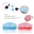 Import Girl&#39;S Best Gift Heart Shape Silicone Makeup Brush Cleaner from China