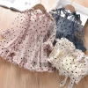 Girls New Korean Version Summer Baby Girls Dots Cute Princess Skirt Kids Causal Dress