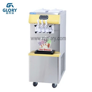 GLORY Wholesale Taylor Ice Cream Machine Three Flavor Soft Serve Ice Cream Maker With CE