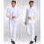 Import gold double breasted man long sleeve white uniform custom pilot suit from China