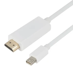 Gold-Plated Hot sale 1080p high quality mini Displayport dp display port to hdmi cable for macbook