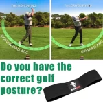 Golf Swing Training Aid Swing Correcting Arm Band for Golf Beginner