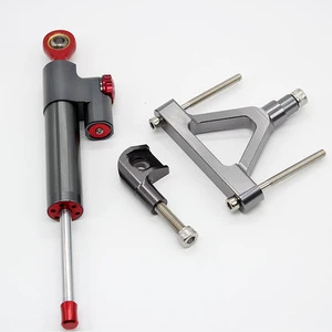 Good performance high recommended motorcycle parts CNC steering damper stabilizer bracket support kits