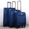 Good price nylon 3 pieces set luggage bag travel trolley luggage with 4 wheels